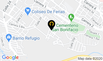 Mapa de Tosty Fresh Integral en Ibagué