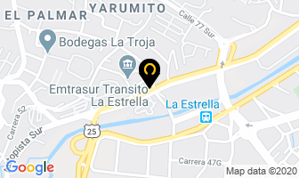 Mapa de Tosty Ships en Medellín