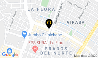 Mapa de Total Aires Y Repuestos en Cali