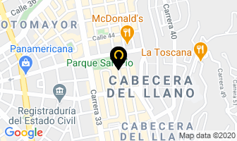 Mapa de Total Computer en Bucaramanga