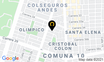 Mapa de Total Creación Al Máximo en Cali