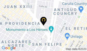 Mapa de Total Marketing Group en Bogotá D.C
