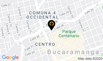 Mapa de Totto Tuning en Bucaramanga