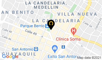 Mapa de Tour & Go S.a. en Medellín