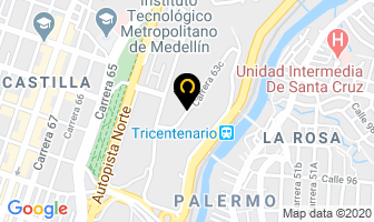 Mapa de Tours & Tours en Medellín
