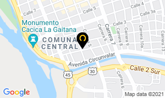 Mapa de Tovar Medina Hernán en Neiva