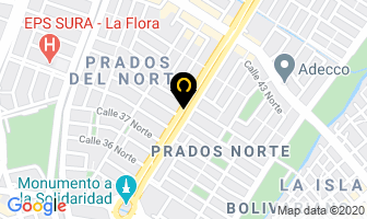 Mapa de Tower Peluquería en Cali