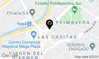 Mapa de Toyo Carpas en Medellín