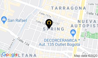 Mapa de Toyo Racing Ltda en Bogotá D.C