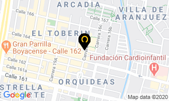 Mapa de Toyoracing en Bogotá D.C