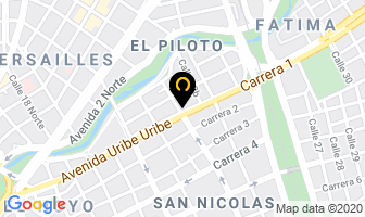 Mapa de Toyota Partes Cali S.a.s. en Cali