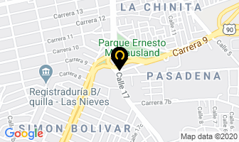 Mapa de Tracto Carga Ltda. en Barranquilla