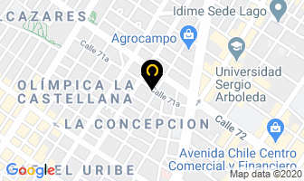 Mapa de Tracto Genesis en Bogotá D.C