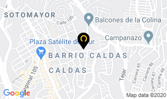 Mapa de Tractocamiones Vdf en Bucaramanga