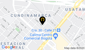 Mapa de Tractogarzon en Bogotá D.C