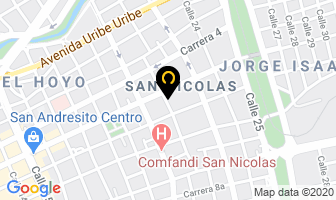 Mapa de Tractomaquinas Ltda en Cali