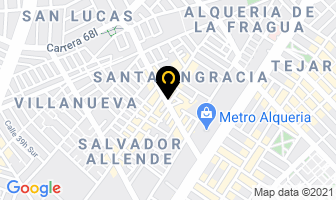 Mapa de Tradicional Broaster en Bogotá D.C