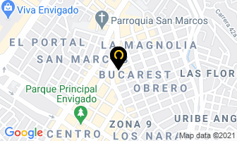 Mapa de Traducciones Dasago en Medellín