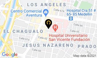 Mapa de Traducciones Inglés Español en Medellín