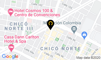 Mapa de Traducciones Oficiales en Bogotá D.C