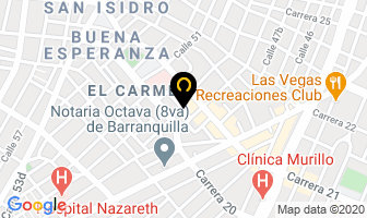 Mapa de Traductor Eberhard Gerth en Barranquilla