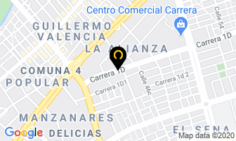 Mapa de Trailers Y Tanques en Cali