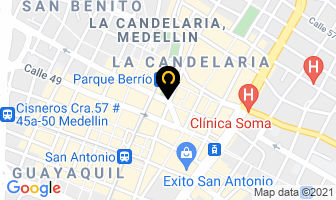 Mapa de Trajes Con Estilo en Medellín
