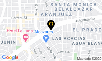 Mapa de Trajes De Colombia en Cali