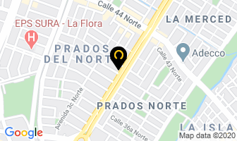 Mapa de “Trajes Y Eventos Del Norte” en Cali