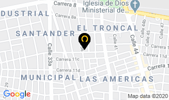 Mapa de Tramiexpress Ltda en Cali