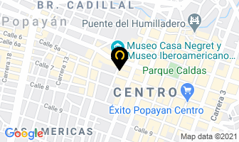 Mapa de Tramitamos en Popayán