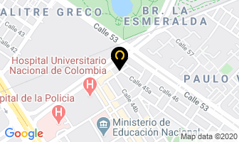 Mapa de Trans International Courier Ltda. en Bogotá D.C