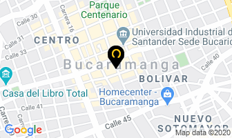 Mapa de Transandes La Tea S.a en Bucaramanga