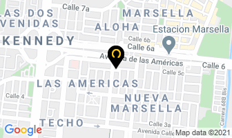 Mapa de Transformación Técnica De Plásticos Ttp Ltda. en Bogotá D.C