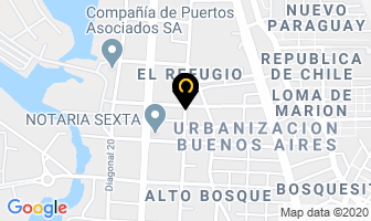 Mapa de Transformadores & Redes Ltda. en Cartagena