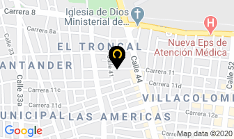 Mapa de Transformadores De Colombia S.a en Cali