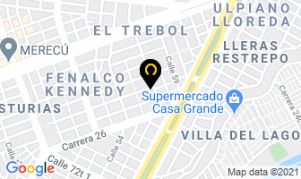 Mapa de Transifer en Cali