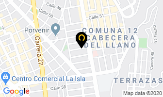 Mapa de Transmiradios Ltda. en Bucaramanga