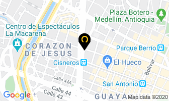 Mapa de Transmisiones Automáticas De Colombia en Marinilla