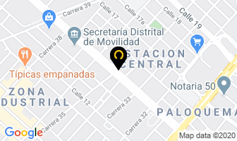 Mapa de Transmisiones Industriales Ltda. en Bogotá D.C