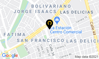 Mapa de Transmisiones Marinas en Cali