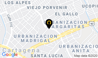 Mapa de Transpormar en Cartagena