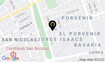 Mapa de Transportadora Redecarga en Cali