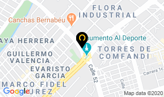 Mapa de Transportadora Viatela S.a. en Cali