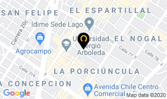 Mapa de Transporte Aereo Colombiano en Bogotá D.C