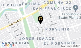 Mapa de Transporte Alianza en Cali
