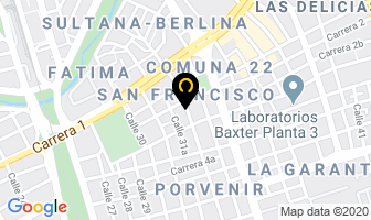 Mapa de Transporte Carga Express S.a.s. en Cali