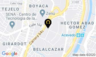 Mapa de Transporte De Carga A & A en Medellín