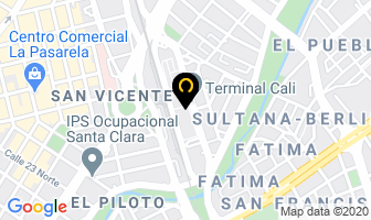 Mapa de Transporte En Cali Van en Cali