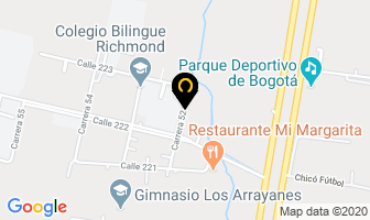 Mapa de Transporte Escolar Camargo Hermanos en Bogotá D.C